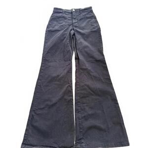 Women’s Marine Layer Bridget Flare Pants Black Sz 10